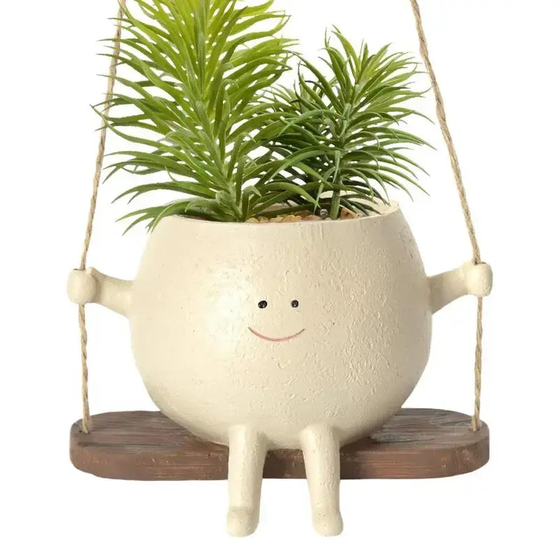 Swing Face Planter Pot